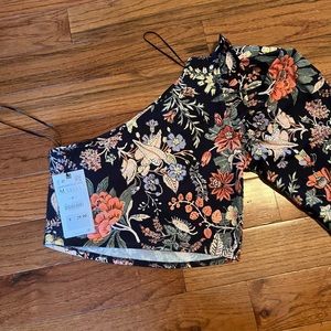 One shoulder Zara top